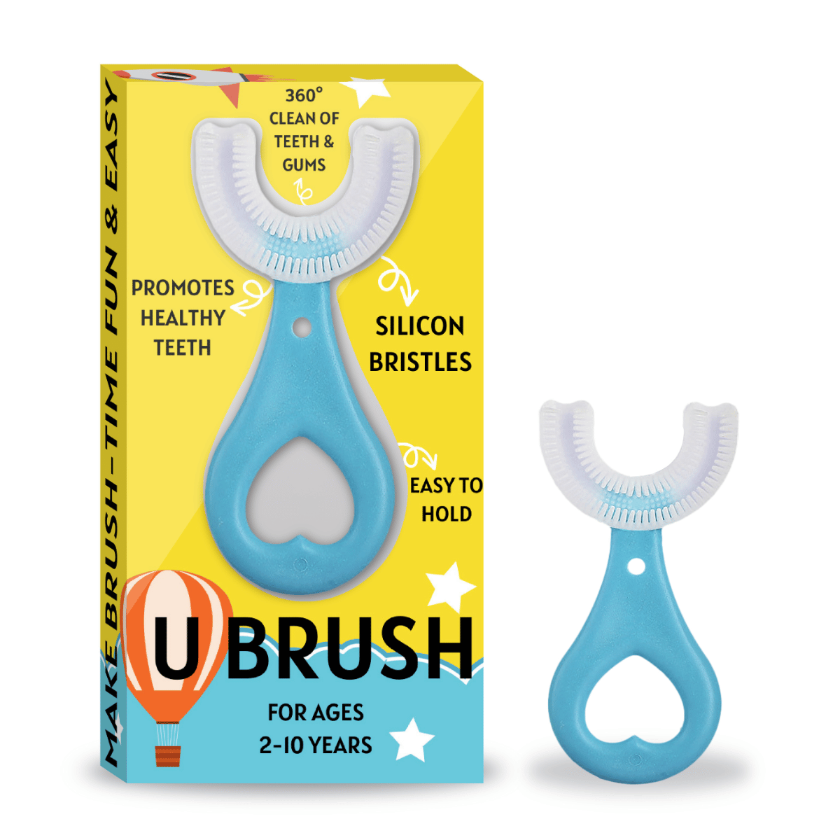 Kids Silicone U Brush