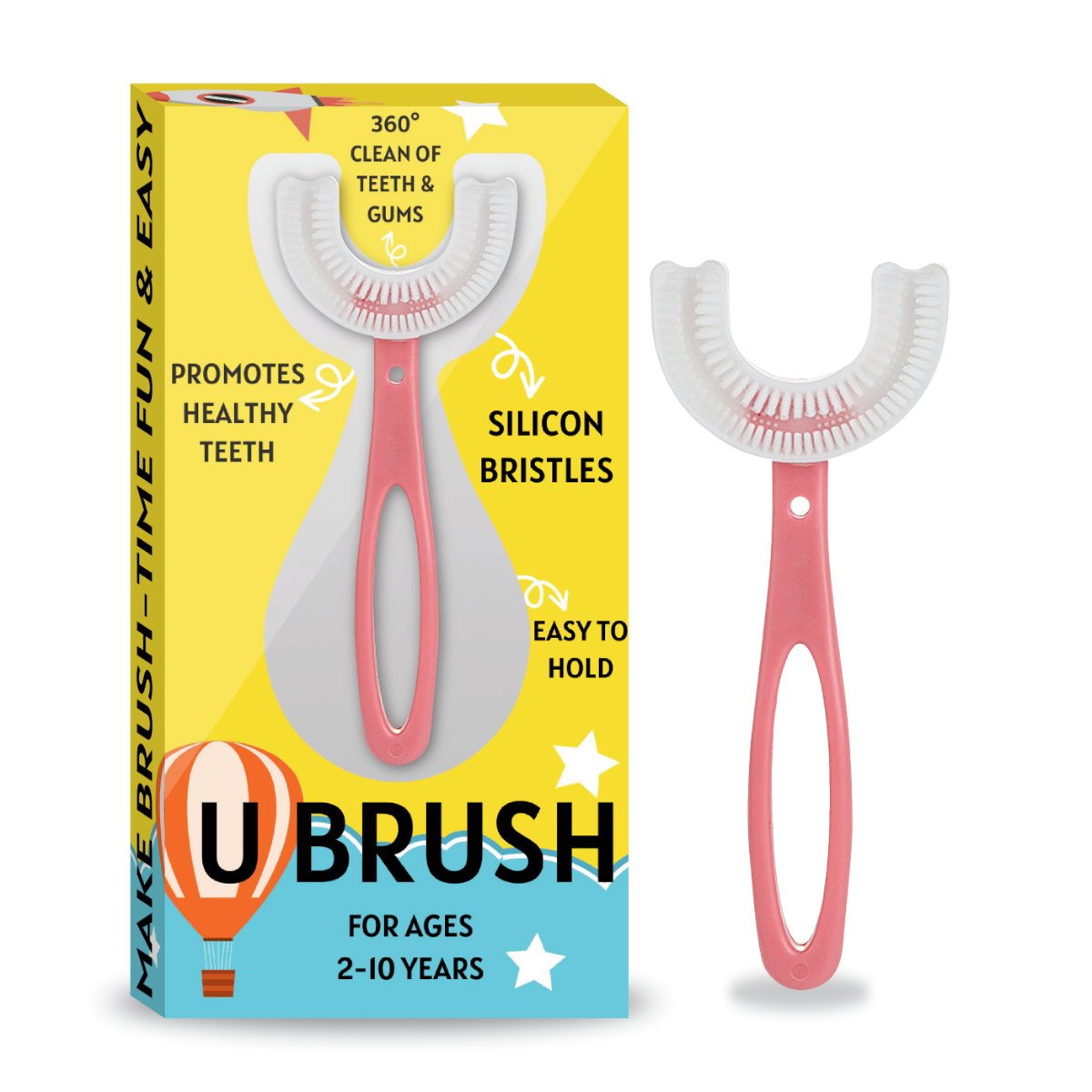 Kids Silicone U Brush