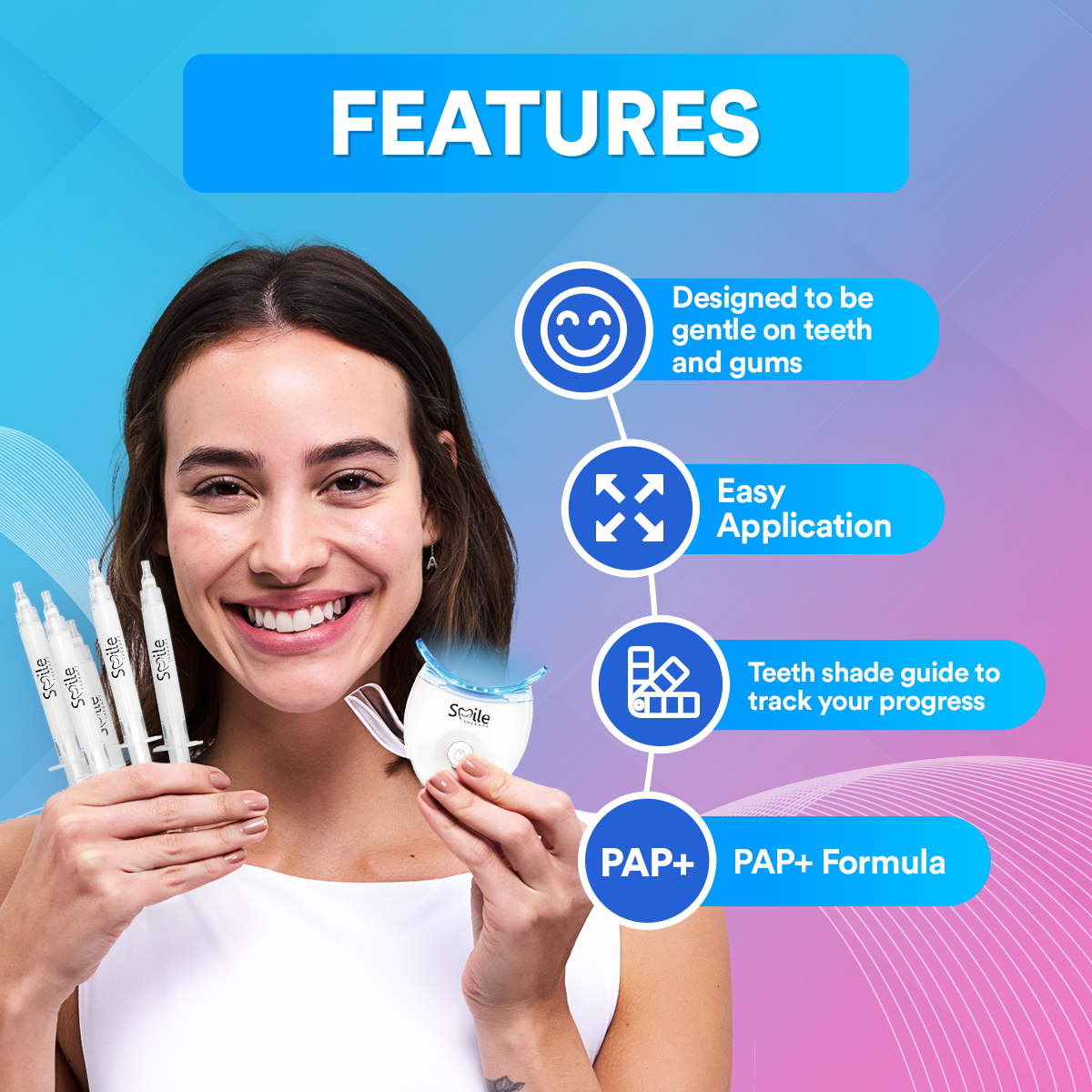 Advanced Teeth Whitening Kit PAP+ DP10
