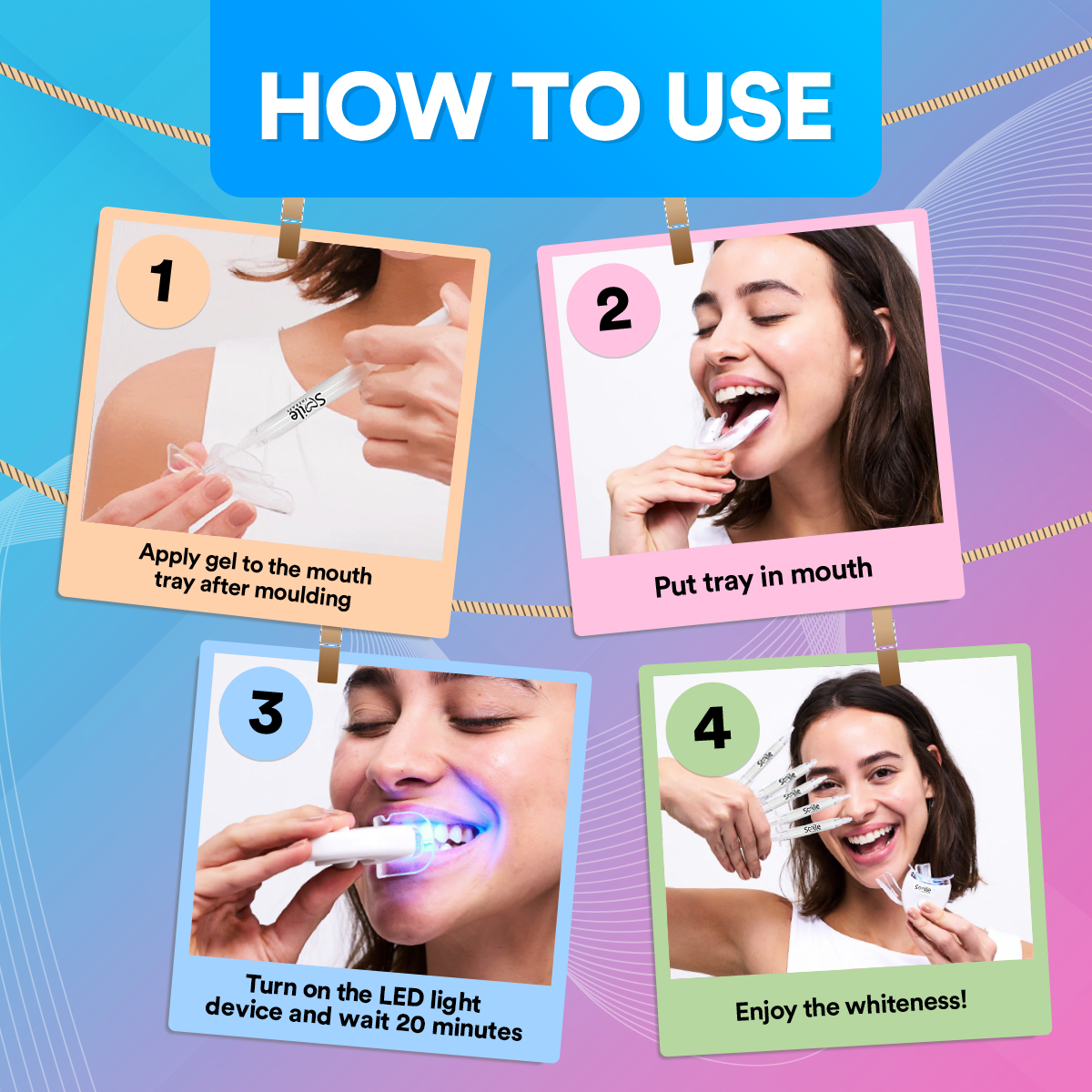 Advanced Teeth Whitening Kit PAP+ DP10